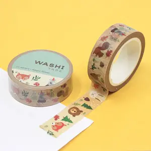 Magic Forest Animals Washi