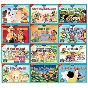 212 MAIN Ctp3607 Sight Word Readers 1-2 Variety Pack, Learning Books, Small Animal Early Reading Toy
