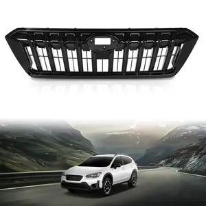 Fit For 2021-2023 Subaru Crosstrek Front Bumper Upper Grille Black J1010FL320