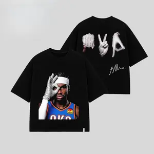 [ 🎉 100% Cotton] 'MVP' 2026 Shai Gilgeous-Alexander X Iceman Drake Graphic, Oklahoma Basketball Fans Apparel, SGA Fans Basketball Streetwear Tee, Gift For Basketball Fan Graphic Tee