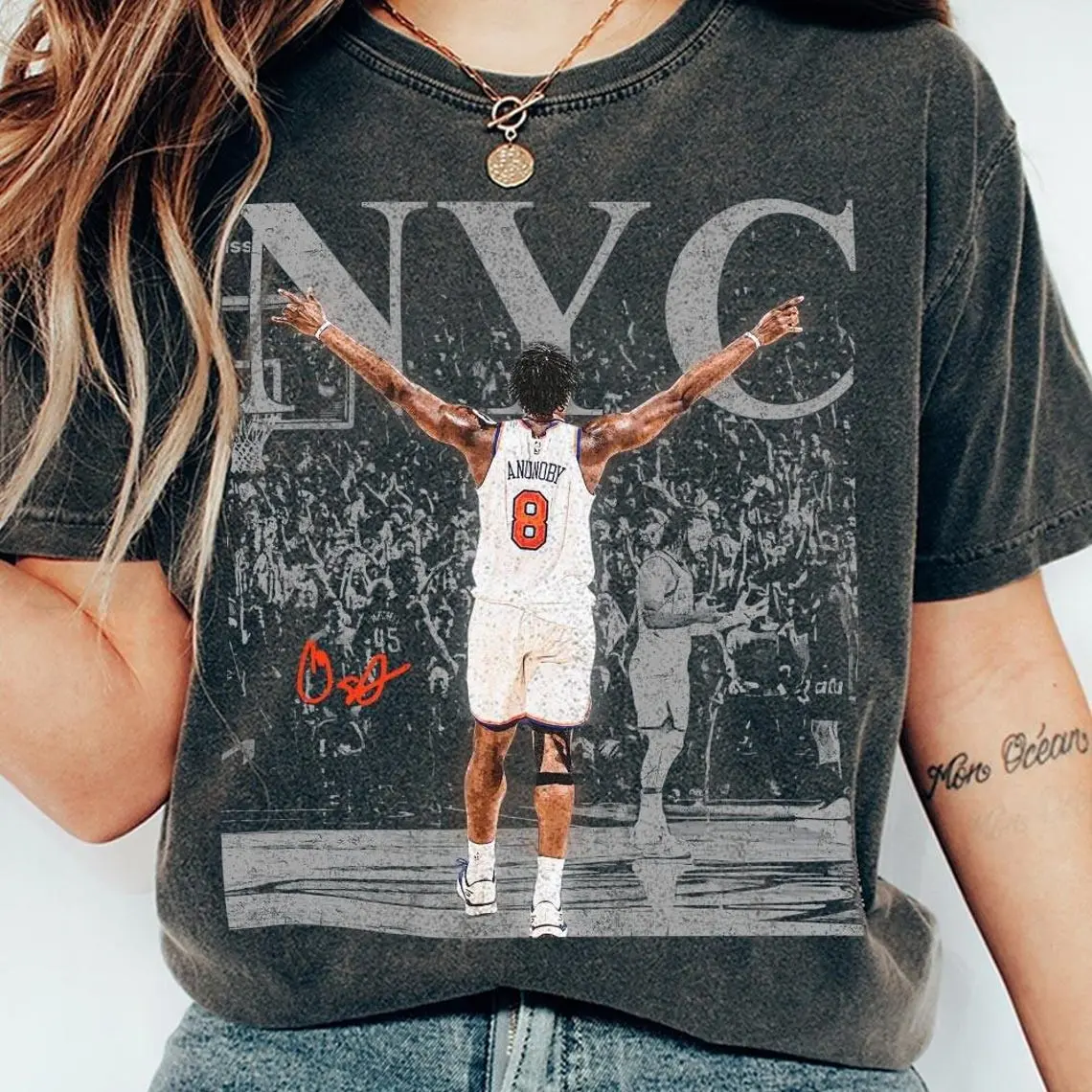 OG Anunoby Basketball Vintage Comfort Colors Shirt