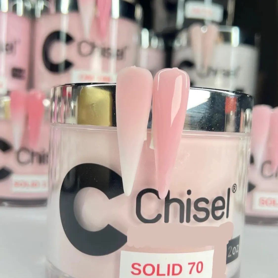 Chisel Acrylic Powder 2oz Solid 70 for Nail Art Chisel Acrylic Powder 2oz Solid 70 for Nail Art