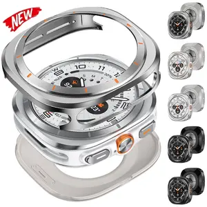 Aluminium Alloy Protective Cover for Samsung Galaxy Watch Ultra 47mm Metal Watch Case for GALAXY ULTRA Rugged Case Accessories