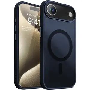 Entronix [Magnetic] Case Compatible with iPhone 17 Air - Translucent Frosted Matte