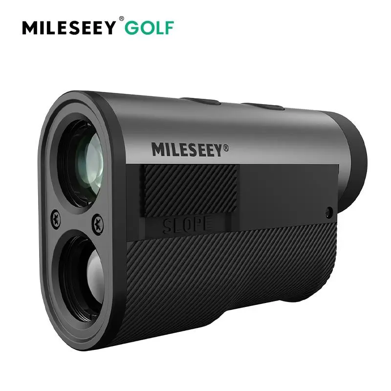 MILESEEY GPF12 Compact Laser Golf Rangefinder with Magnetic Mount - Cart-Fitting, 660Yd Range, Flag Lock with Vibration, Slope Switch, 0.3s Quick Measurement, 6x Magnification for Golfers (Black Friday), Fits Carts