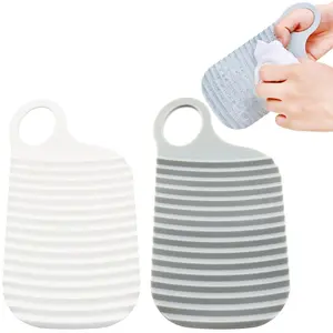 Portable Mini Washboard – Compact Handheld Laundry Scrubber for Travel, Camping & Home, Durable Plastic Clothes Cleaner