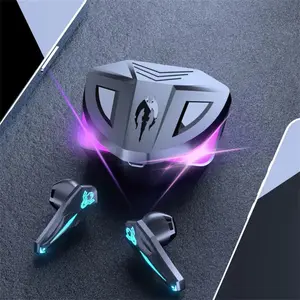 Wireless BT Gaming Headset, Charging box with led light, Music/Call/Game Triple Mode For Fitness Outdoor, In-Ear Low Latency E-Sports Headset Headphone Audio Earbud Microphone Stereo Connection Electronic Chargeable