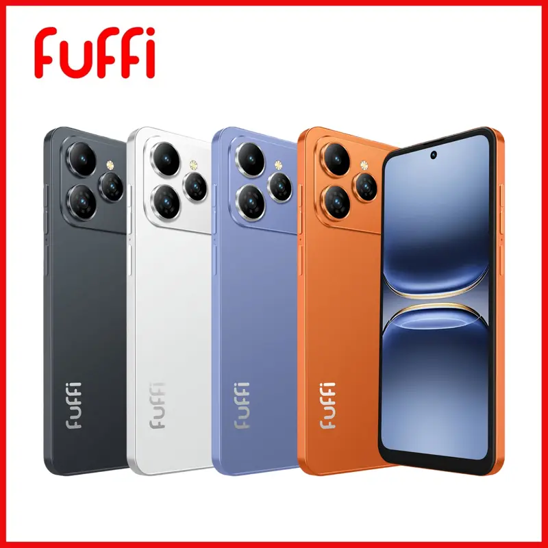 Fuffi-M17 Pro Fashion Smartphone, Global 4g Network, 6.56-Inch Large Screen, Quad-Core Processor, 3gb RAM, 32GB ROM, Dual Sim,3100mAh battery, Metal integrated frame,Android System, Cellphone