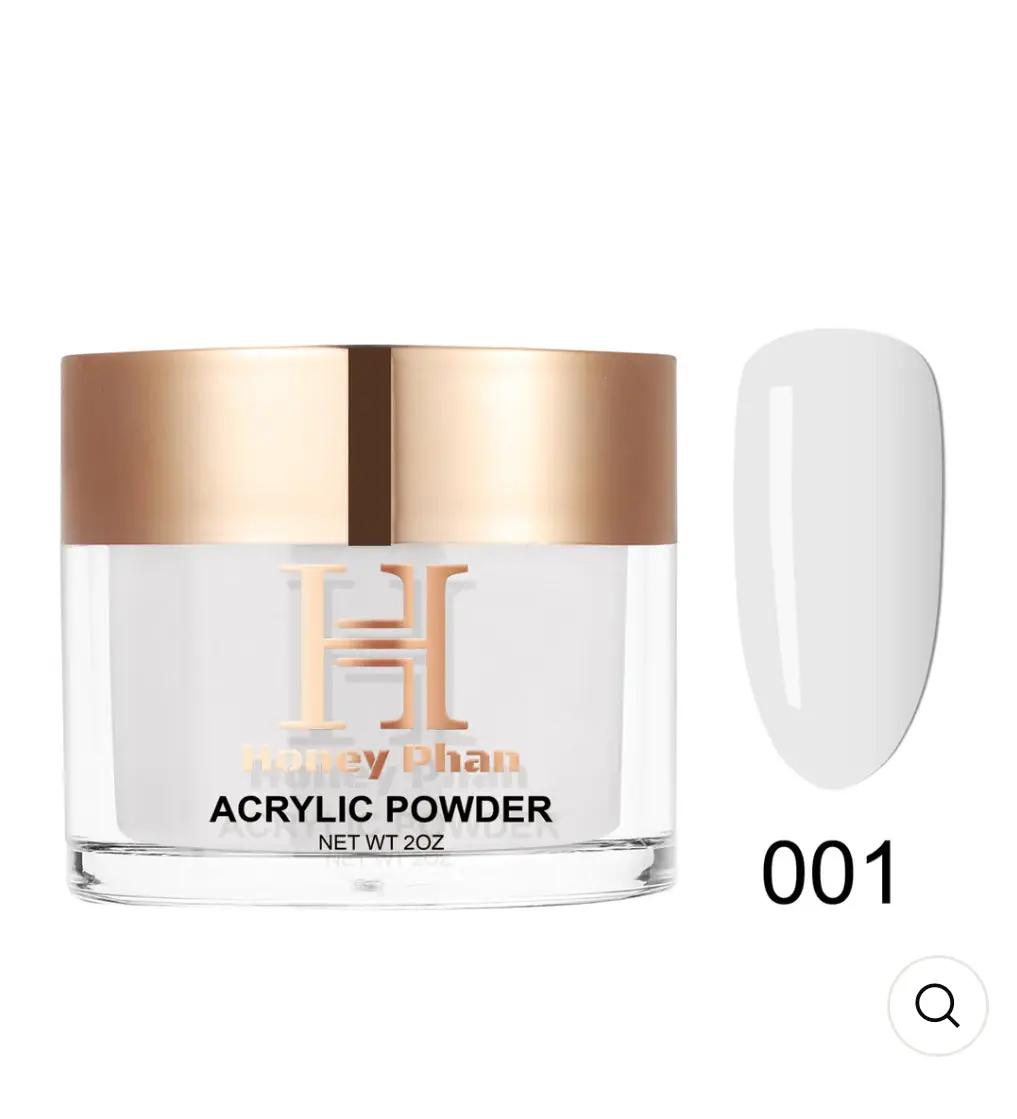 4-in-1 Acrylic Dipping Powder, Easy-to-Apply Formula with Professional Control for Dip & Acrylic Manicures, 2oz Nail Art Jar (HP001), Salon Quality Acrylic
