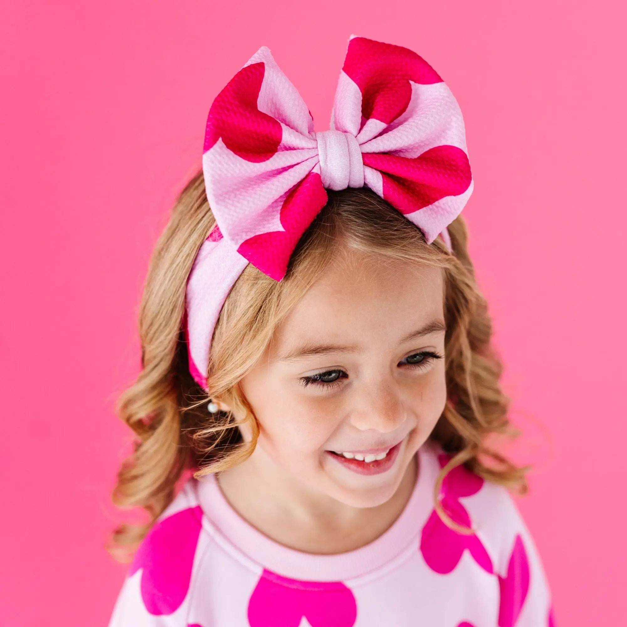 Perfectly Pink Biggie Bow