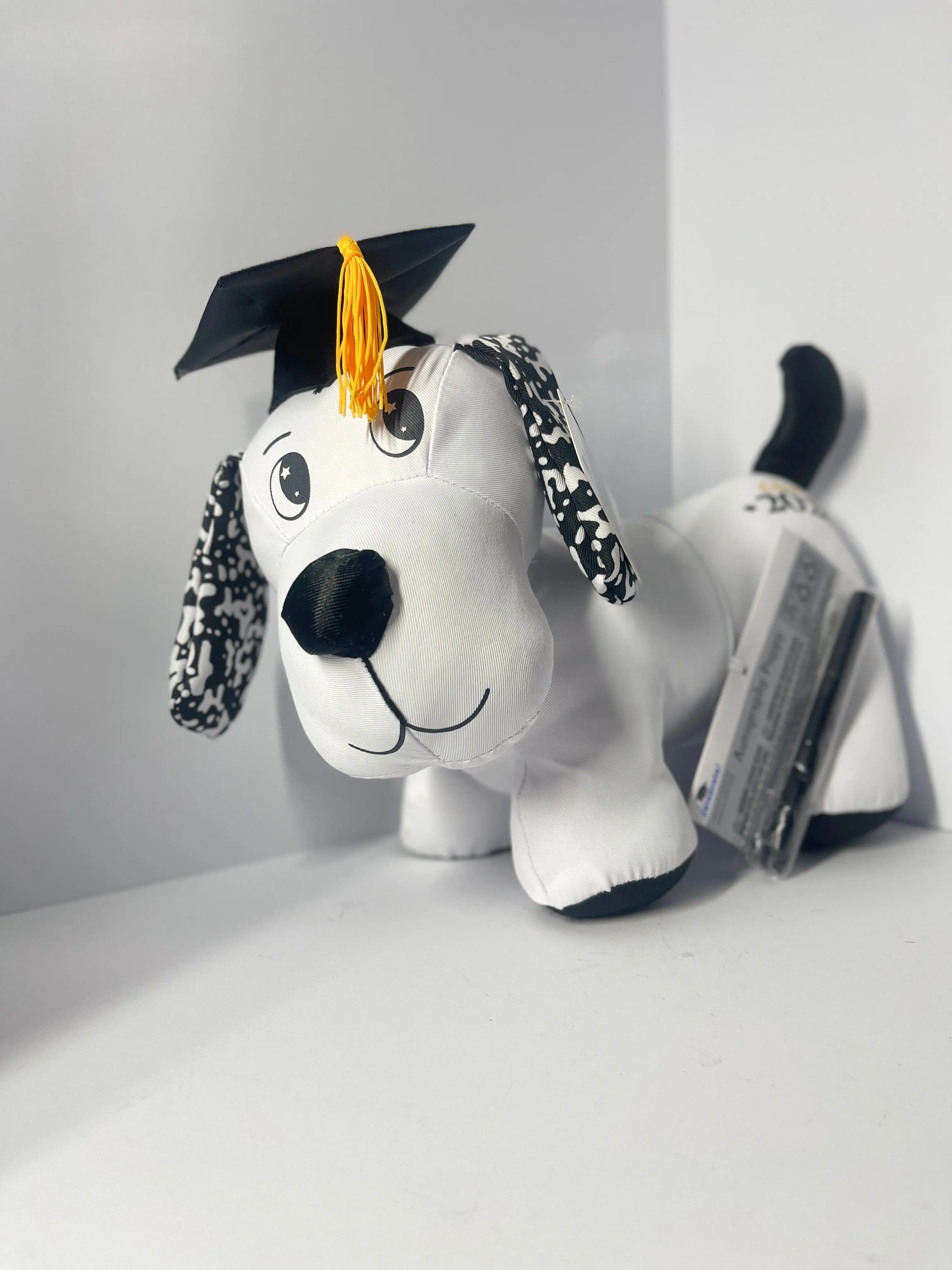 Class of 2026 Graduation Unisex Plush Toy Puppy with Signature Pen, Festive Party Bag Gift for Home & Party Supplies