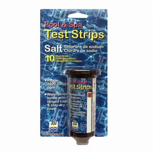 AQUACHECK SALT TEST Pack of 1 Accurate Salt Level Testing Kit for Aquatic Environments Essential Tool for Maintaining Optimal Conditions