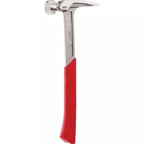 Milwaukee 48-22-9023 22oz Smooth Face Framing Hammer, Tool for Hardware & Hand Tools Applications