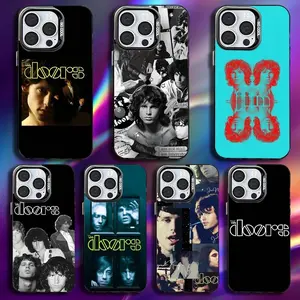 The Doors Jim Morrison Phone Case For iPhone17, 16,15,14,13,12,11,Pro,Max,Plus,Mini,XS,SE Anti Fall Black Matte Hard Bumper