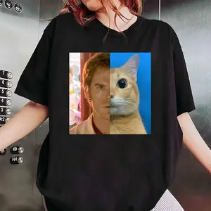 Dext Morgan Tee, Funny Cat Meme Shirt, Unisex Heavy Cotton T-Shirt, Gift for Dexter Fans, TV Show Fan Tee, Funny Graphic Tee
