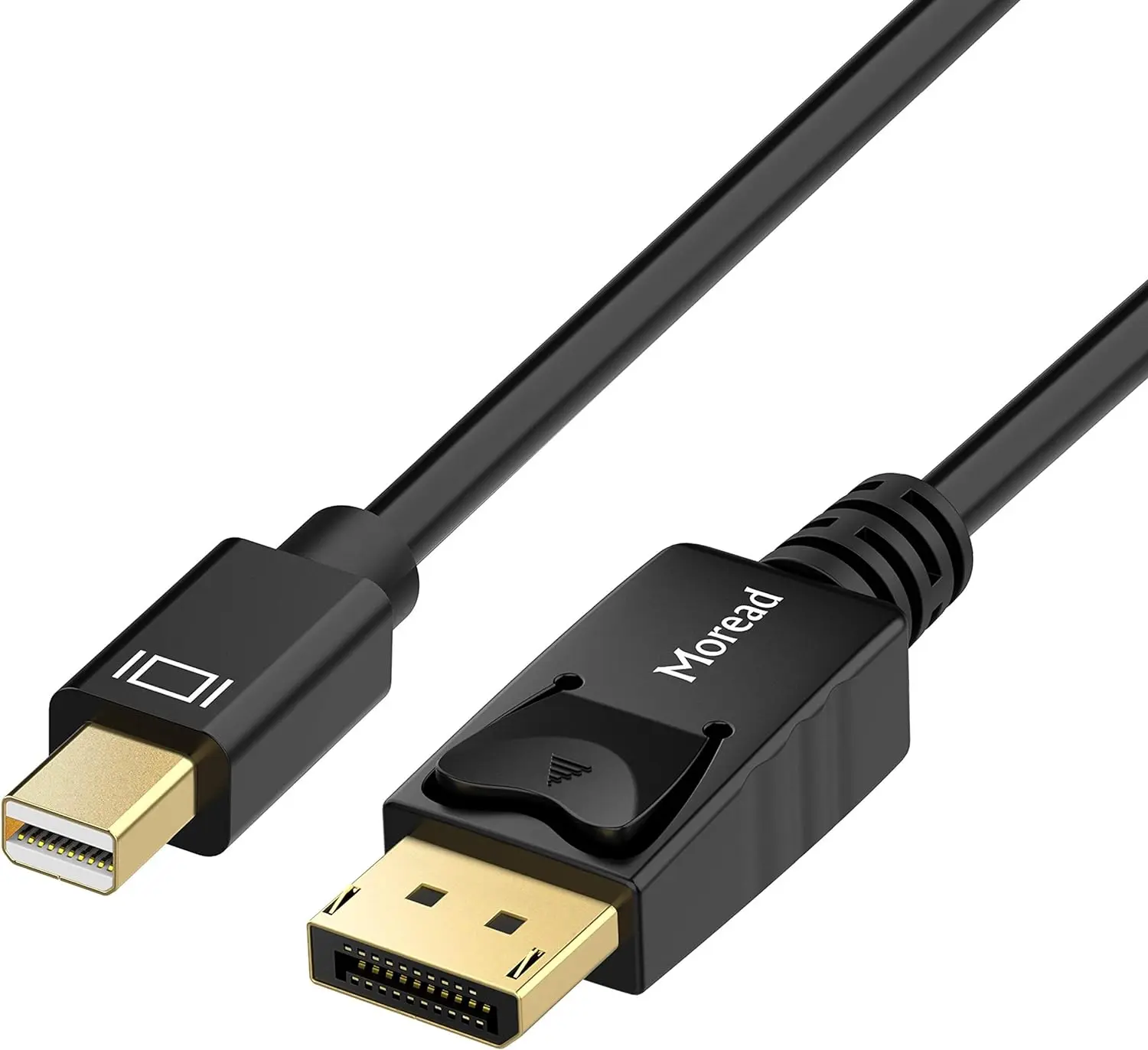 Moread Mini Displayport to Displayport 1.4 Cable, 6FT, 8K@60Hz | Office & Workstation Ready, Thunderbolt 2/1 Compatible, Professional Display Support