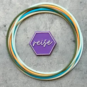 “Always a Pogue” / Silicone Stacking Bracelets / Specialty Collection Stack - TV/Movies / Multi-Colored