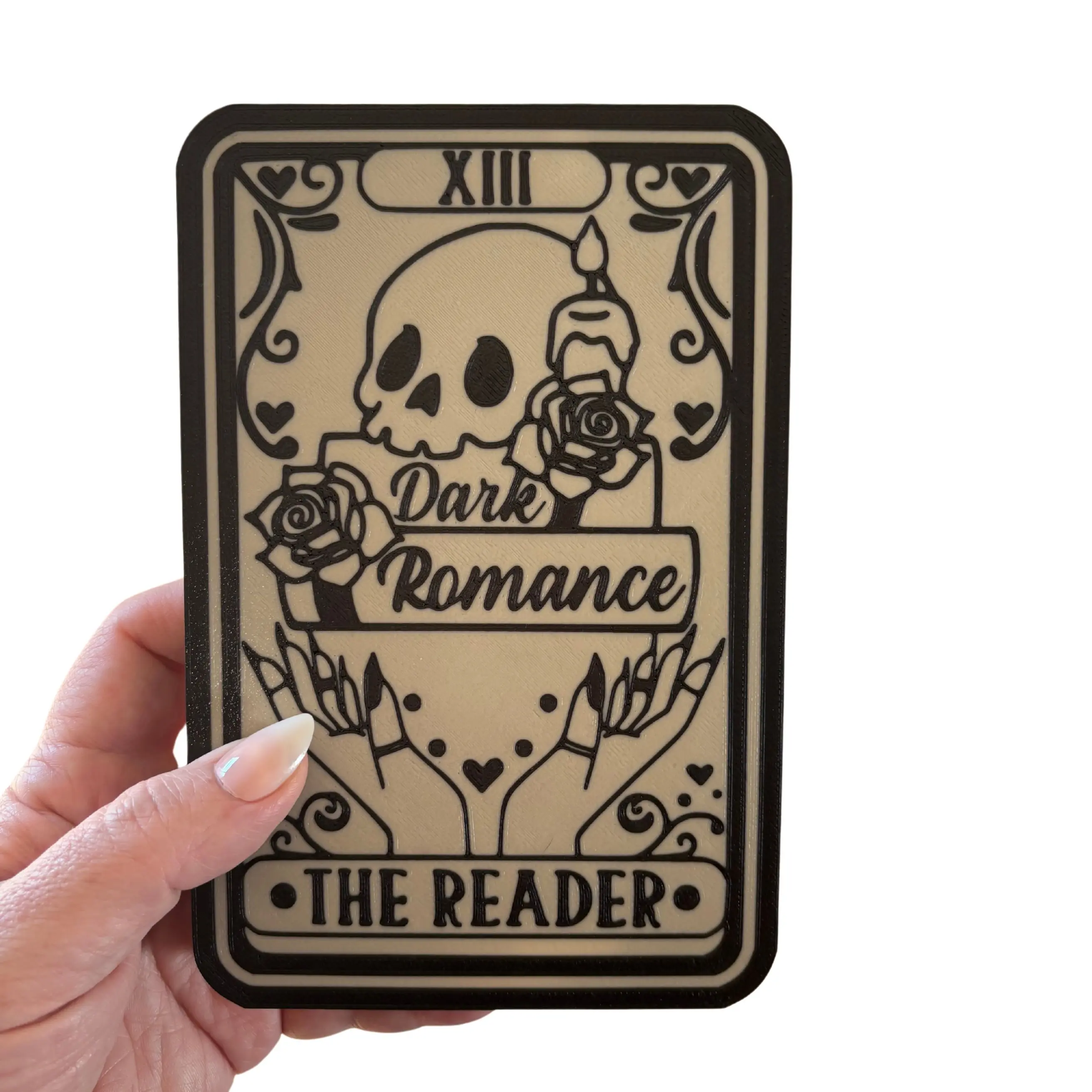 Dark Romance Reader Card LED Light Box Bookcase with Remote - Indoor Decorative Light, LED Ambient Lighting, Book-Themed Hanging Decor (USB Charger Brick Not Included), Atmosphere Light, Led Decoration Lamp