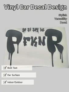 6”W-Yo si soy de PfknR Decal