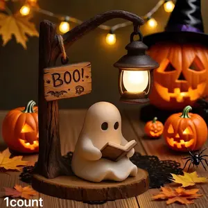 Witch/ghost Desktop Lamp for Indoor Bedroom Living Room Office Home Decor, Bedside Table Light, Halloween Gift, Elegant Design