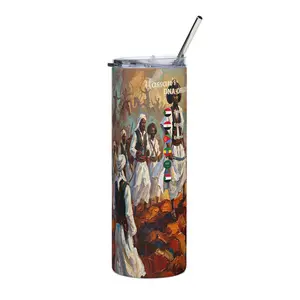 Beja Hadendoa Sudanese Heritage Personalized Genealogy DNA Stainless Steel Tumbler & Custom Sudan Family Tree Ancestry Gift Black History Month