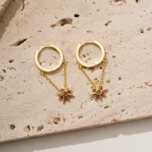 KPOP Compass Earrings