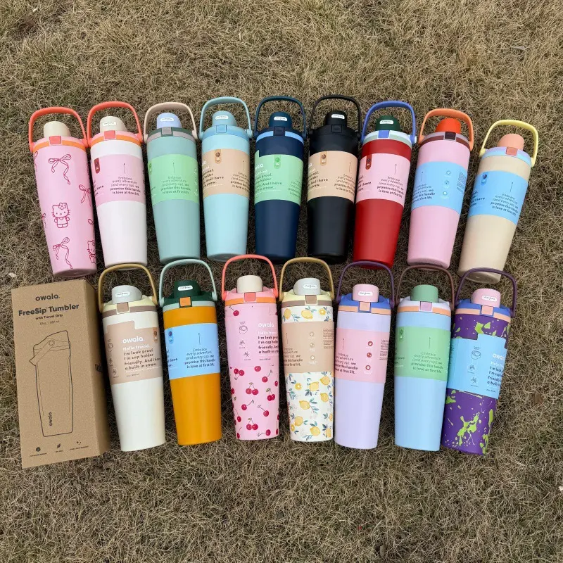 New Owala 30oz FreeSip Sway Water Bottle Gifts Available in Multiple Options,gift