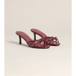 Date Night Bow Patent Mules
