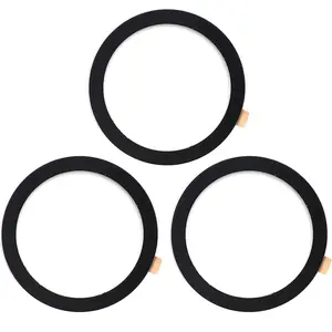 Universal Thin Metal Ring Adhesive Sticker for Magnetic Phone Accessories - Compatible with Wireless Charging & All Phone Cases