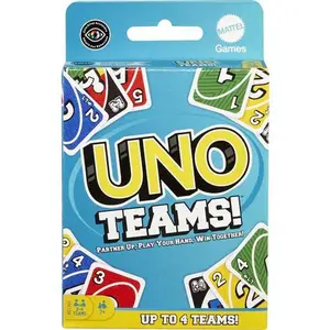 Mattel Games - UNO: Teams  [COLLECTIBLES] Card Game, Table Top Game