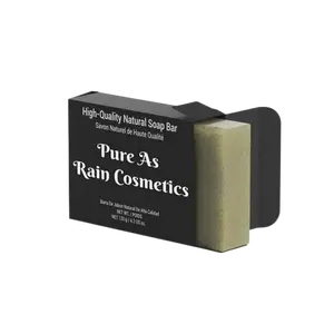 Pure as Rain Green Tea Soap for glowing Skin Body Care Acne Brightening Cosmetic Eczema Flower Fragrance Gentle Moisture Moisturizing