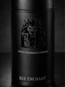 Bee Enchant's Mens Fragrance Body Powder, Talc free powder ,Cologne, body powder, Scented Natural Organic Silky Smooth Aroma Daily