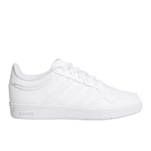 adidas Womens Hoops 4.0 Lace Up Sneakers Shoes Casual - White