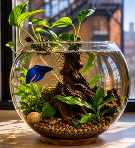 Living Waters Ecosystem Bowl | Luxury Desk Decor