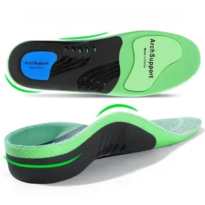 Heay Ach Support nscles Men And Women Made of PU, vih Gel Shock Abso ption And CushioningFundions Suiabl for sport Shoes Work Boots Casual Shoes High Top Shoes And ProongedStanding Sports Insoles