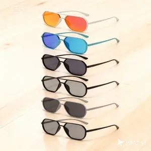 Dual-Use Polarized Sunglasses Set of 6 – Ideal for Driving, Fishing with UV Protection, Day & Night Function