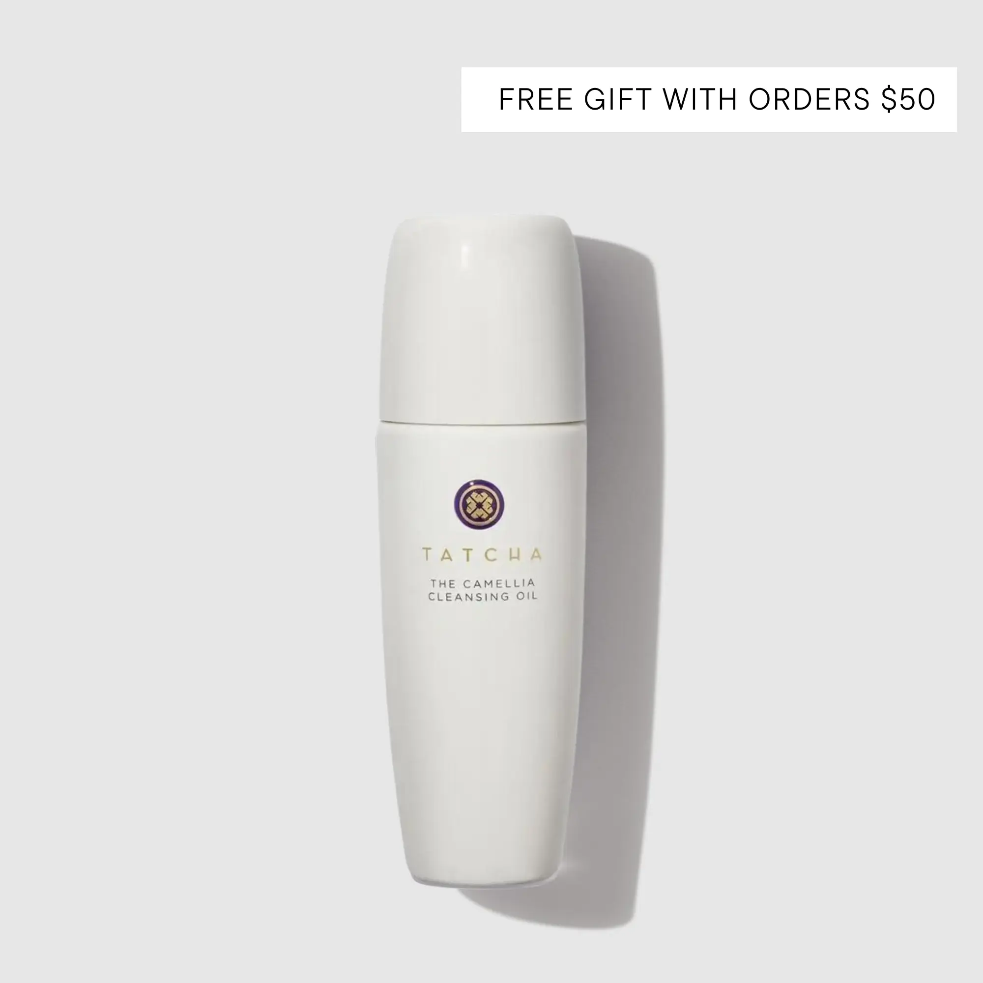 Tatcha The Camellia Cleansing Oil, 2 in 1 Makeup Remover Oil & Face Wash, 150 ml (5.1 oz), Moisturizing, Japanese Camellia Oil