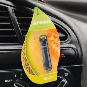 Melon Scent Car Air Freshener, Waterless Car Diffuser, Sweet Fresh Liquid Perfume in Dropper Bottle, Long-Lasting Fragrance for Car Interior