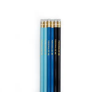 Set of 6 Personalized Pencils