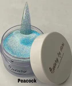 Acrylic Powder Peacock - High-Quality Acrylic Powder for nails in glitter color