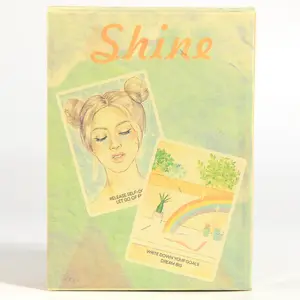 44 Cards Shine Oracle Cards Affirmation Deck for Women - Affirmations Card Decks - Self-Love, Confidence Building & Intuition Development - Inspirational Gift Set