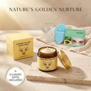 Artisan Grass-Fed Tallow & Honey Body Balm | All-Natural Moisturizer for Hydration, Repair & Firming | Deeply Nourishing for Dry Skin - Body Care Specialist #DrySkinRelief
