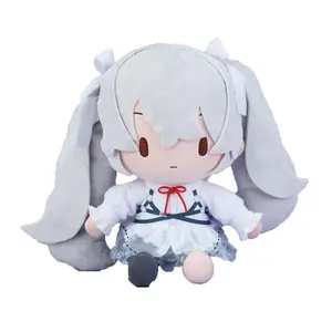 30cm Hatsune Miku Official Fuwa Petit Project Sekai Empty Sekai Stuffed Plush Toy Soft Cuddly Great Texture Authentic Plushie Fan Collection Holiday & Birthday Gifts