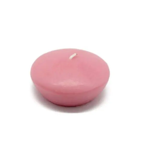 CFZ-048-0 3 in. Floating Candles, Pink - 12 Piece per Box