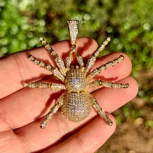 Spider Iced Out Custom Pendant