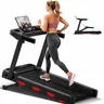 UMAY Auto Incline Treadmill with 15% Incline & 400LBS Capacity, 3.0HP Quiet Folding Walking Pad for Home Office, Fitness Beginners & Cardio Lovers  summerwins