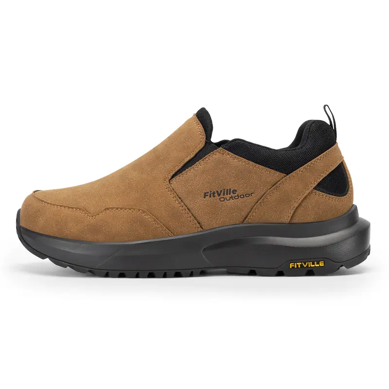 FitVille Men's Cloud Wanderer V19 Lace-Up Closed Streetwear Casual