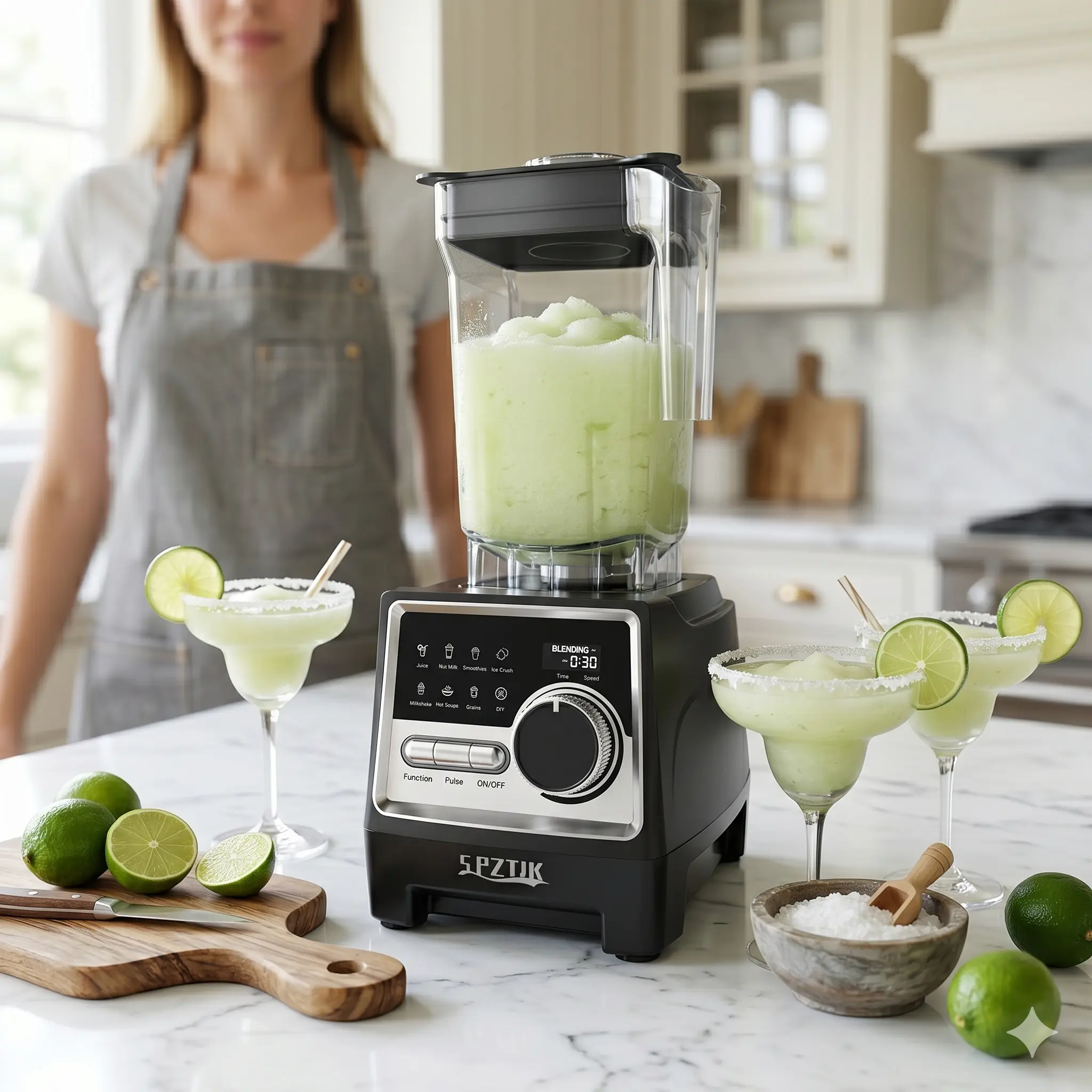 SPZTJK Professional Blender,Kitchen for Blender 68oz BPA Free 2