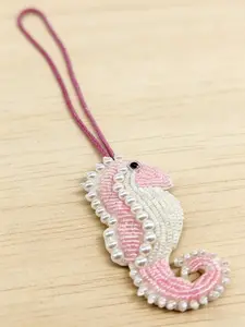 Handmade Horse Beaded Keychain, Cute Sweet Animal Pattern, Perfect Bag Charm Accessory, All Seasons Fashion Jewelry