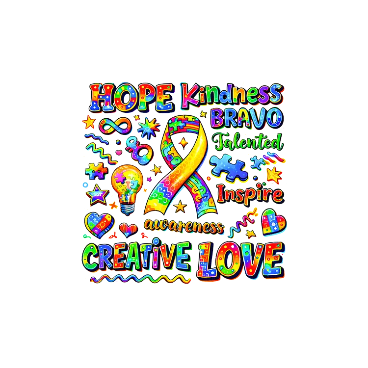 AUS27 Hope Kindness Bravo Talented Inspire Creativ